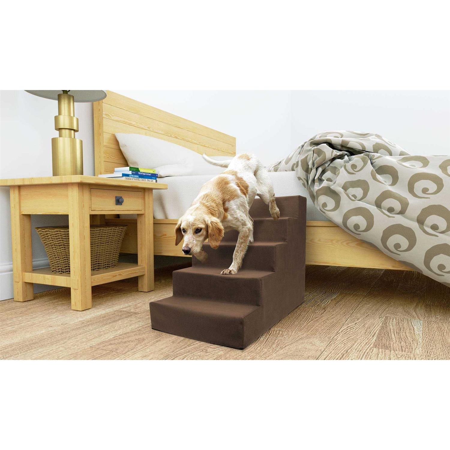 Precious Tails High Density Foam 5 Steps Pet Stairs - Pet Supplies online store