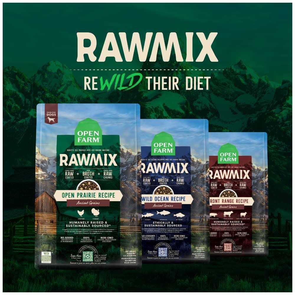 Open Farm RawMix Ancient Grains Front Range Dry Dog Food - Pet Supplies online store