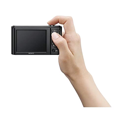 Sony DSCW800/B 20.1 MP Digital Camera (Black)