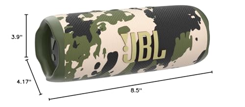 JBL Flip 6 - Portable Bluetooth Speaker, powerful sound and deep bass, IPX7 waterproof, 12 hours of playtime, JBL PartyBoost for multiple speaker pairing for home, outdoor and travel (Blue)