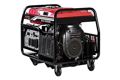 A-iPower SUA12000E 12000 Watt Portable Generator Heavy Duty Gas Powered With Electric Start For Jobsite, RV, and Whole House Backup Emergency