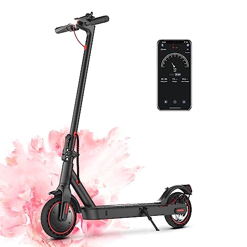 iScooter Electric Scooter for Adults, 18/12 Miles Long Range,22/19/18 Mph Top Speed, Commuting Electric Scooter with Cruise Control, Double Braking Systems Escooter for Adults and Teens