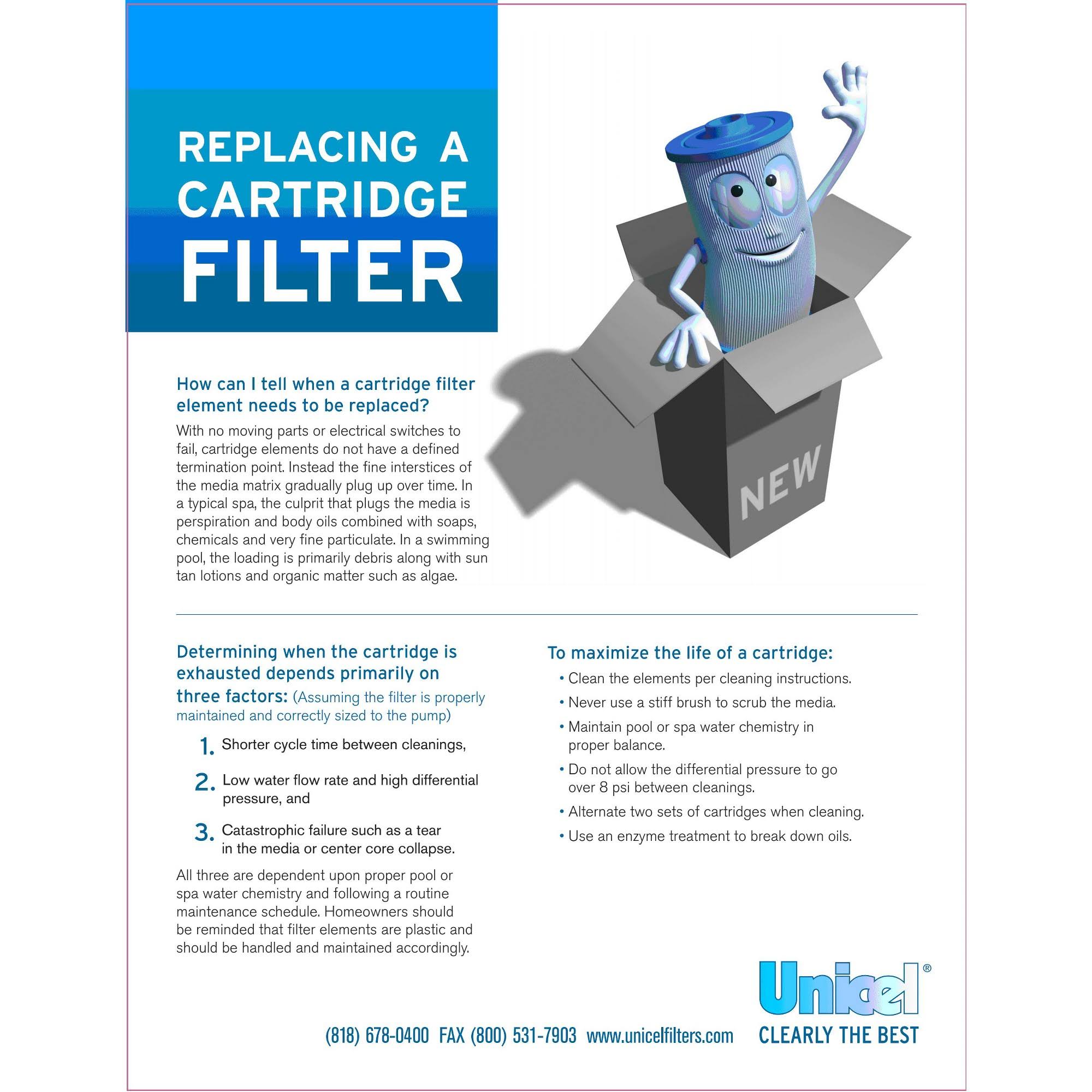 Unicel  Filter Cartridge for Hayward C1200