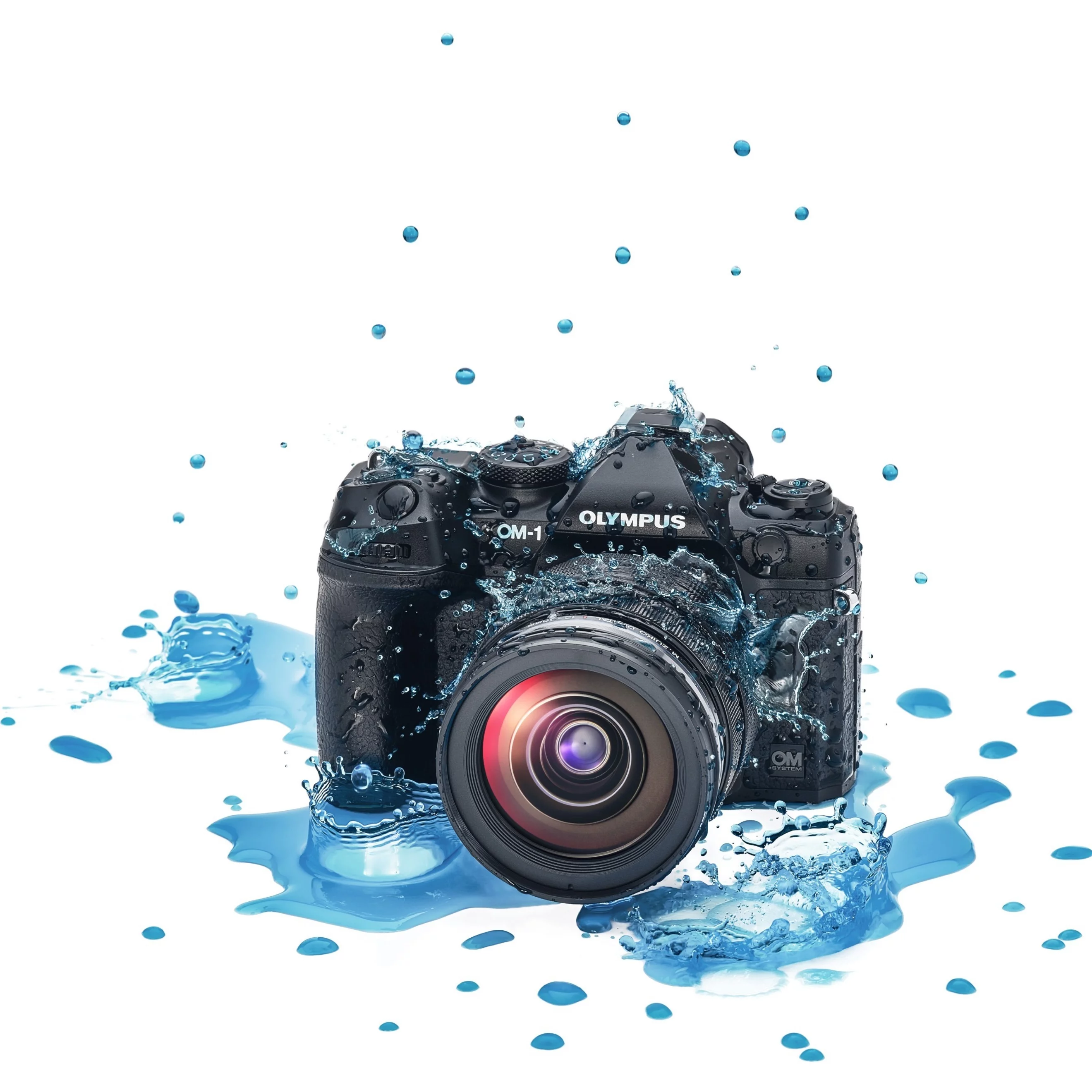 Olympus OM SYSTEM OM-1 20.4 Megapixel Mirrorless Camera with Lens, 0.47", 1.57", Black