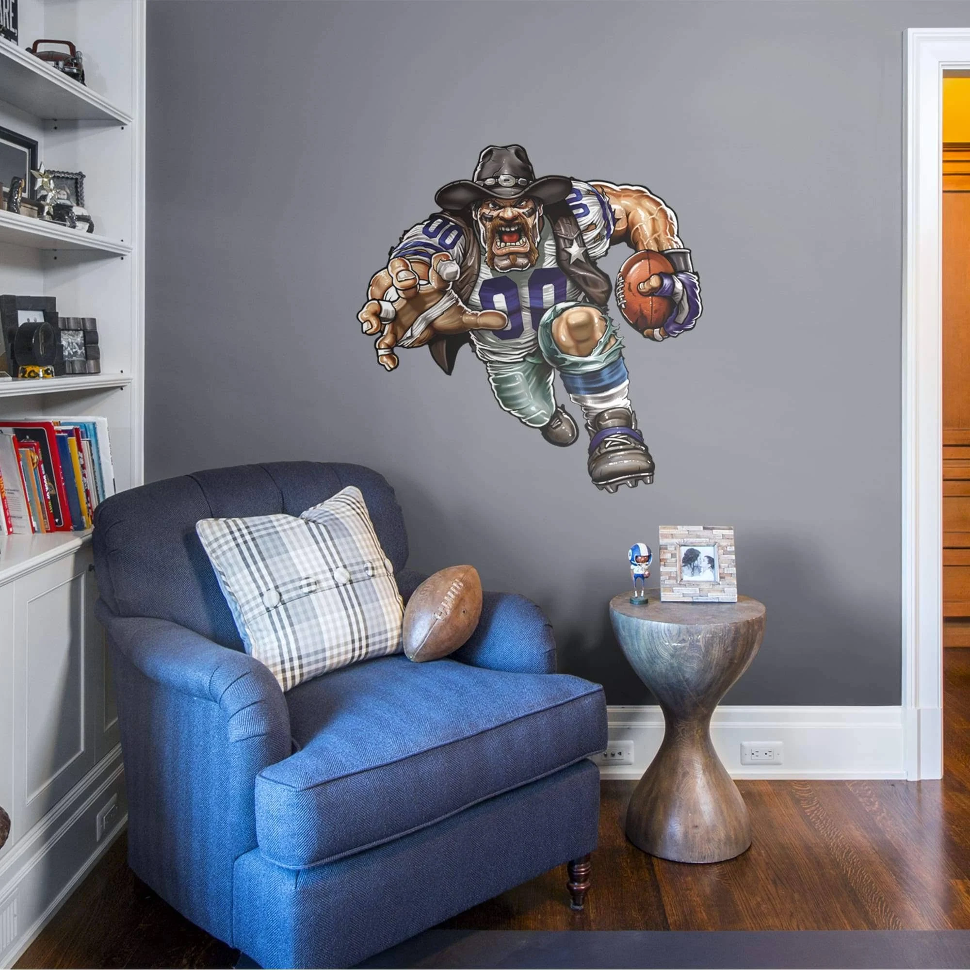Fathead Dallas Cowboys Crusher Cowboy 5-Pack Removable Wall Decal
