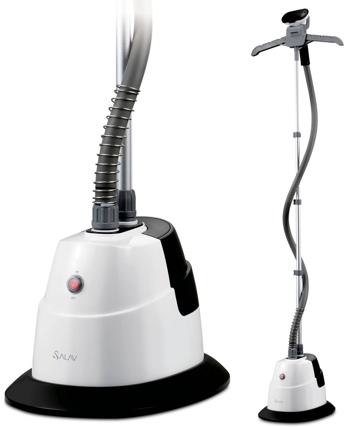 Salav Gs06-dj Garment Steamer with 360 Swivel Hanger - Black