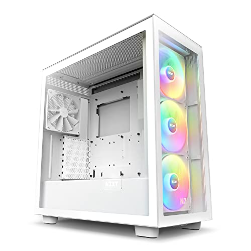 NZXT H7 Elite - CM-H71EB-02 - ATX Mid Tower PC Gaming Case - Front I/O USB Type-C Port - Quick-Release Tempered Glass Side Panel - Black (2023)