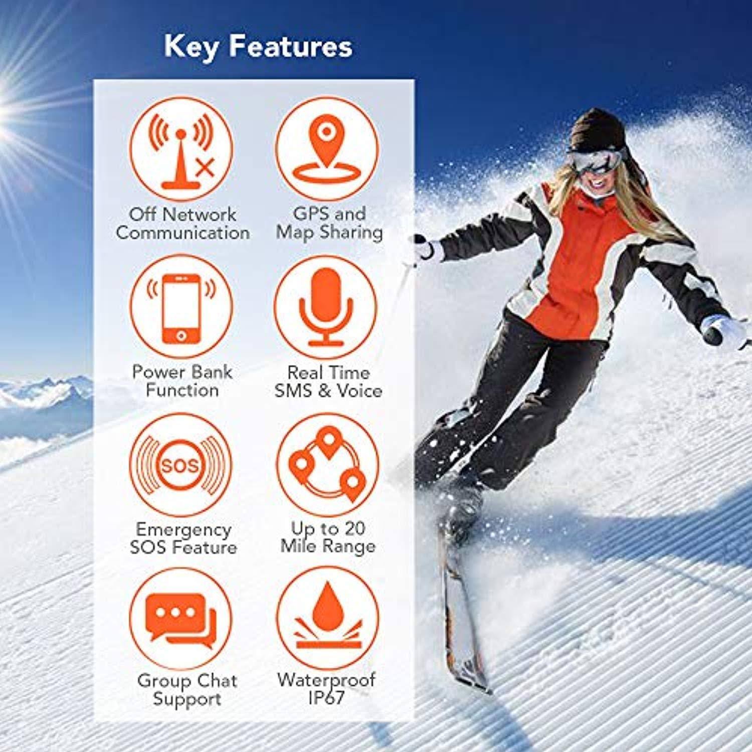 Power Talkie Off Grid Communication Device - with Talk u0026 Messenger Communicator