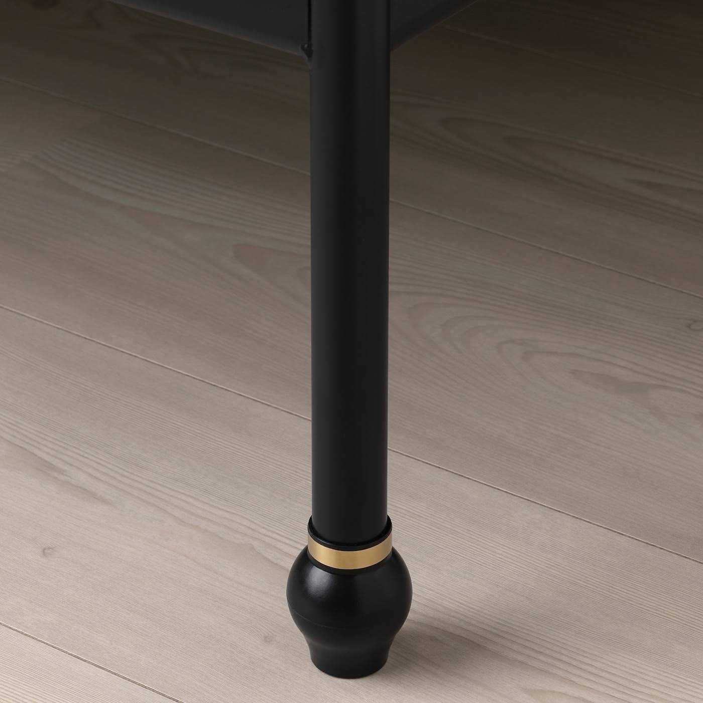 IKEA - SAGSTUA Bed Frame, Black, King