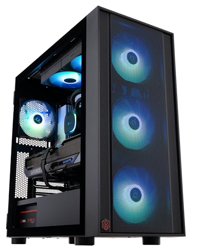 ABS Cyclone Aqua Gaming PC - Windows 11 - Intel Core Ultra 7 265KF - GeForce RTX 5070 - DLSS 4 - AI-Powered Performance - 32GB DDR5 6000MHz - 1TB M.2 NVMe SSD - CA265KF5070