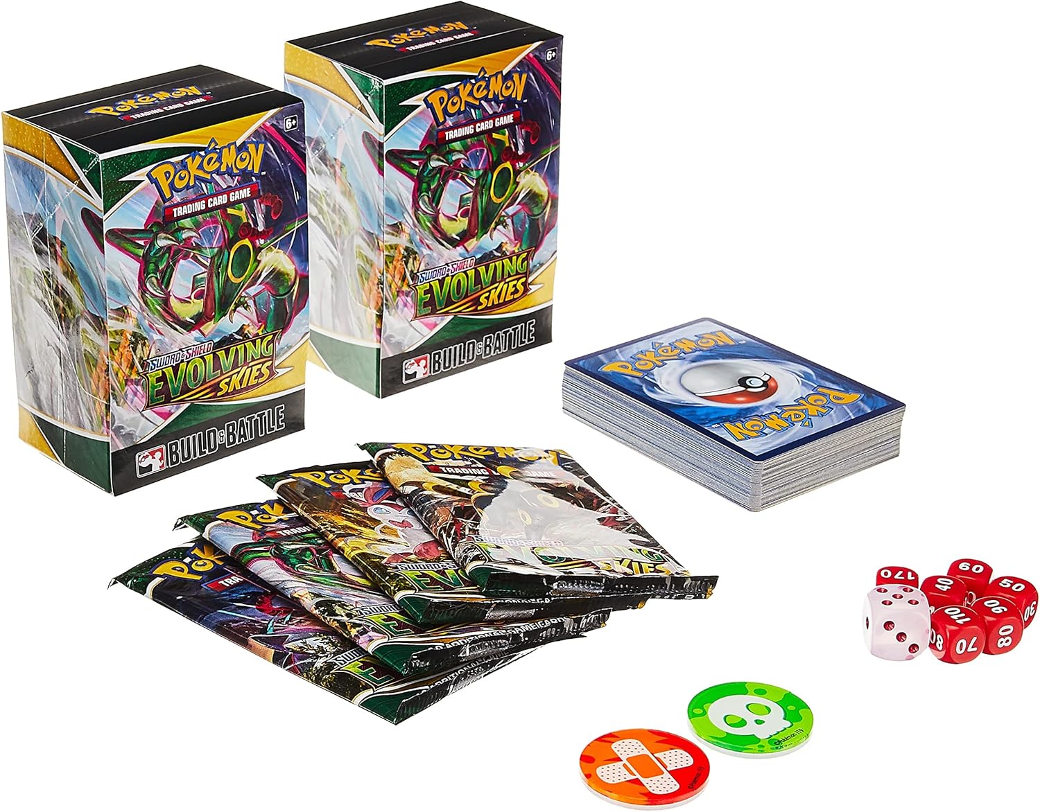 Pokemon TCG: Sword & Shield Evolving Skies Build & Battle Stadium
