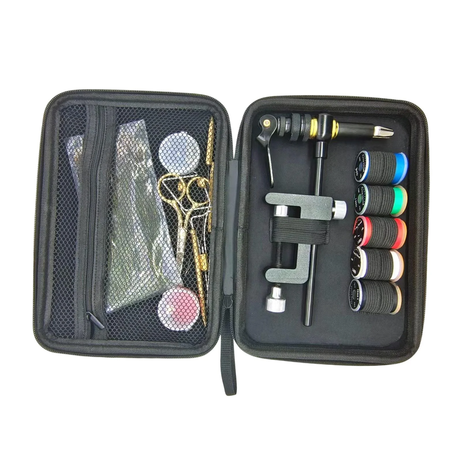 Multifunction Rotary Fly Tying Vise Tools Fly Tying Vise Table for Outdoor Activities