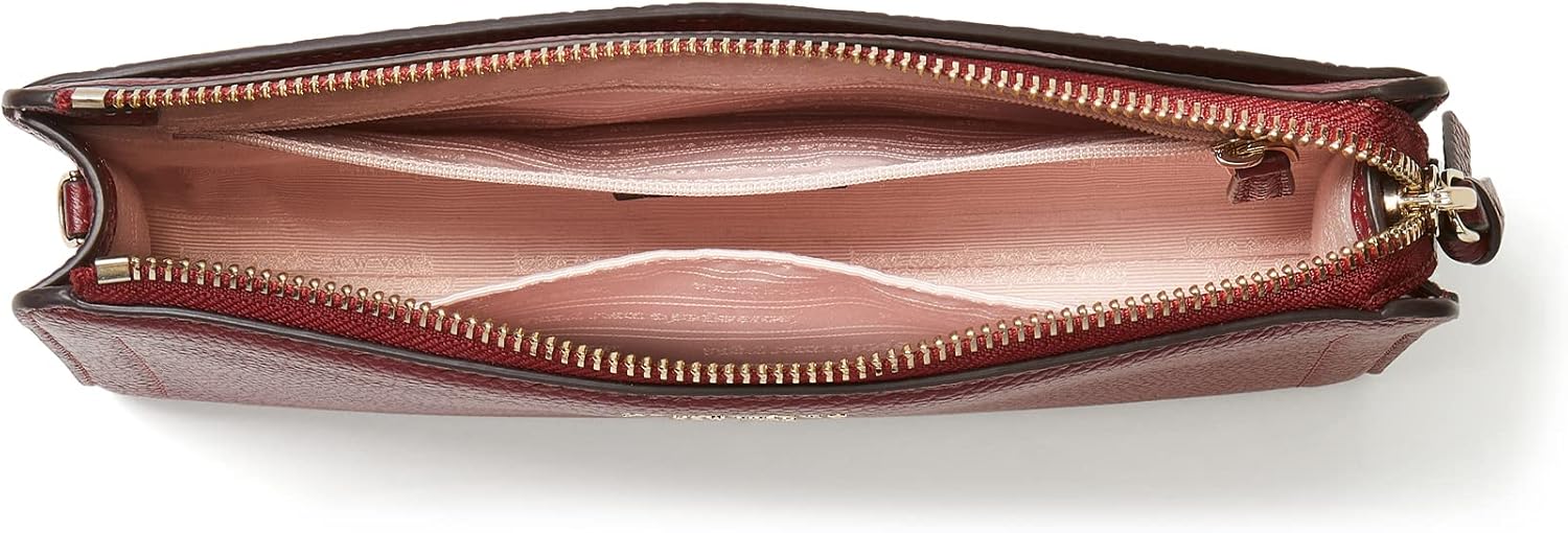 Kate Spade New York Knott Pebbled Leather Small Crossbody Autumnal Red One Size