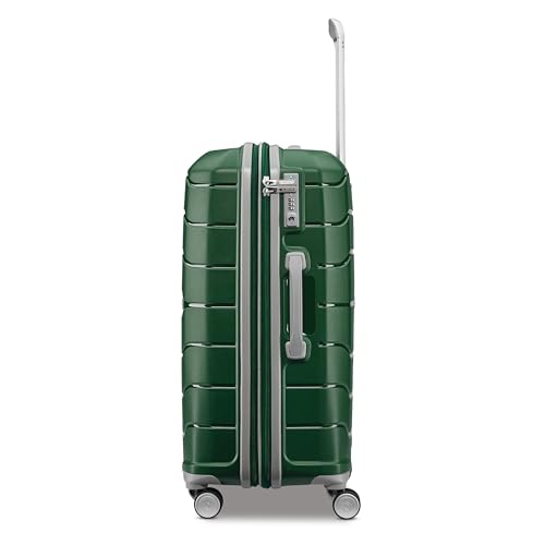 Samsonite Freeform 21-Inch Hardside Carry-On Luggage - Hardshell Carry-On Suitcase - TSA, Airline-Approved - Expandable Hard Shell, Smooth Rolling Spinner Wheels for Lightweight Travel - Navy