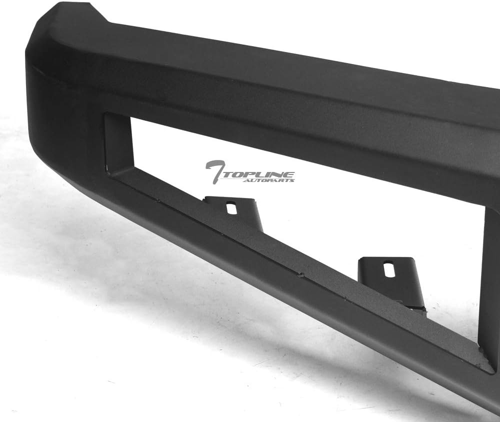 TLAPS Black RT Style Modular Full Width Steel Front Bumper For 14-21 Toyota Tundra