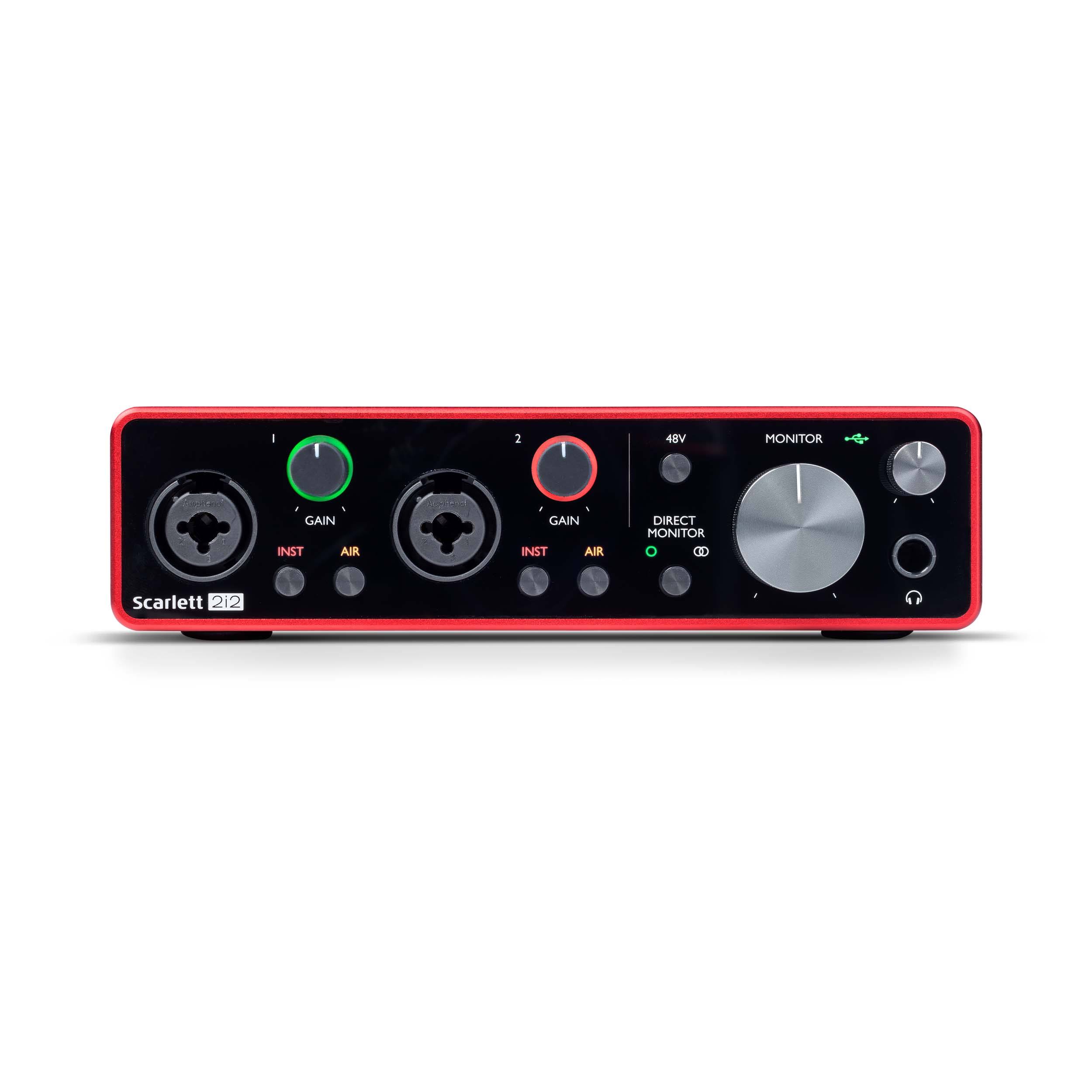 Focusrite Scarlett 2i2 3rd Gen USB Audio Interface