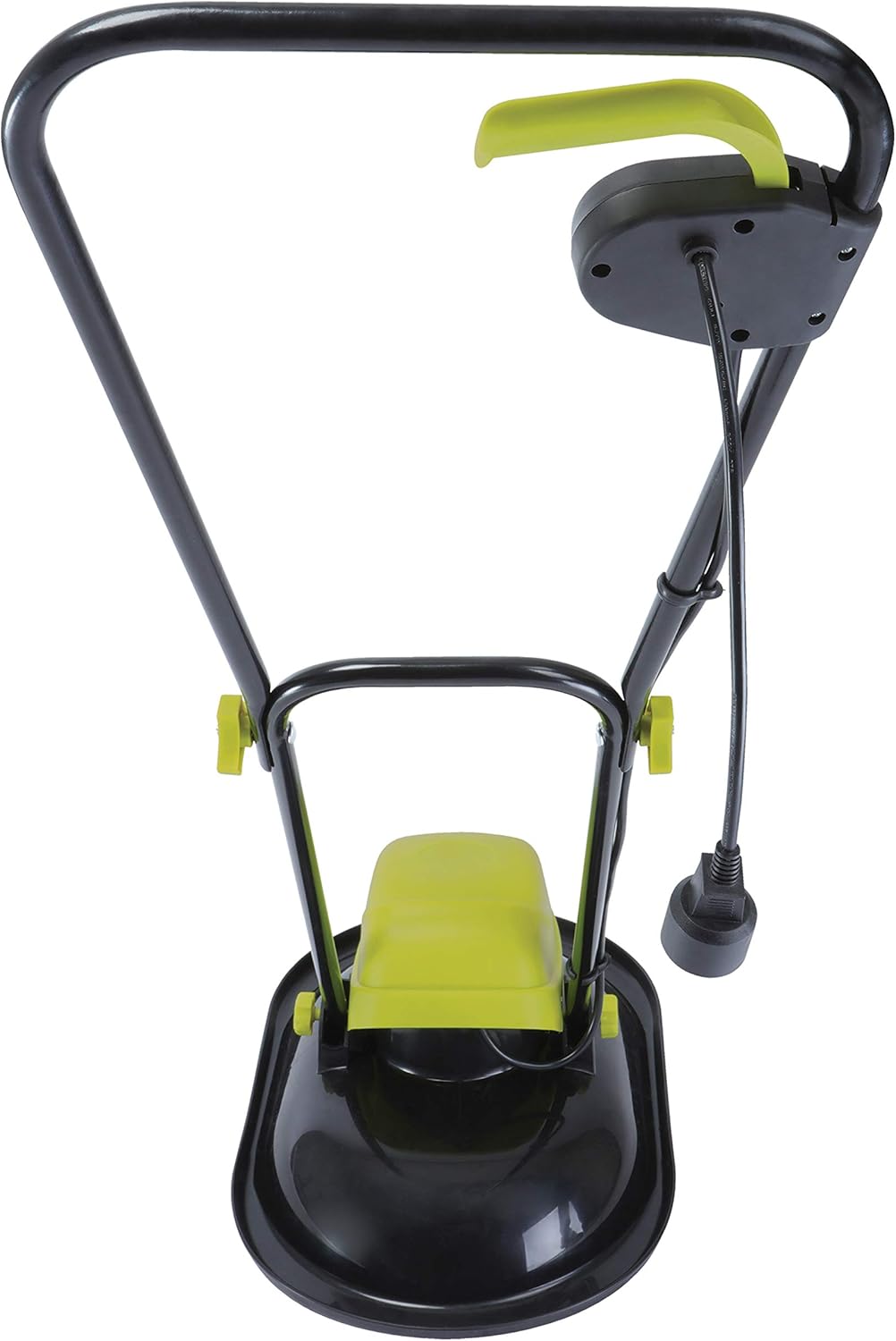 Sun Joe MJ-HVR12E 10-Amp 11-Inch Electric Hover Mower, 3 Rotating Cutting Blades Provide a Crisp, Wide, Wheel-Free Cutting Path, Green
