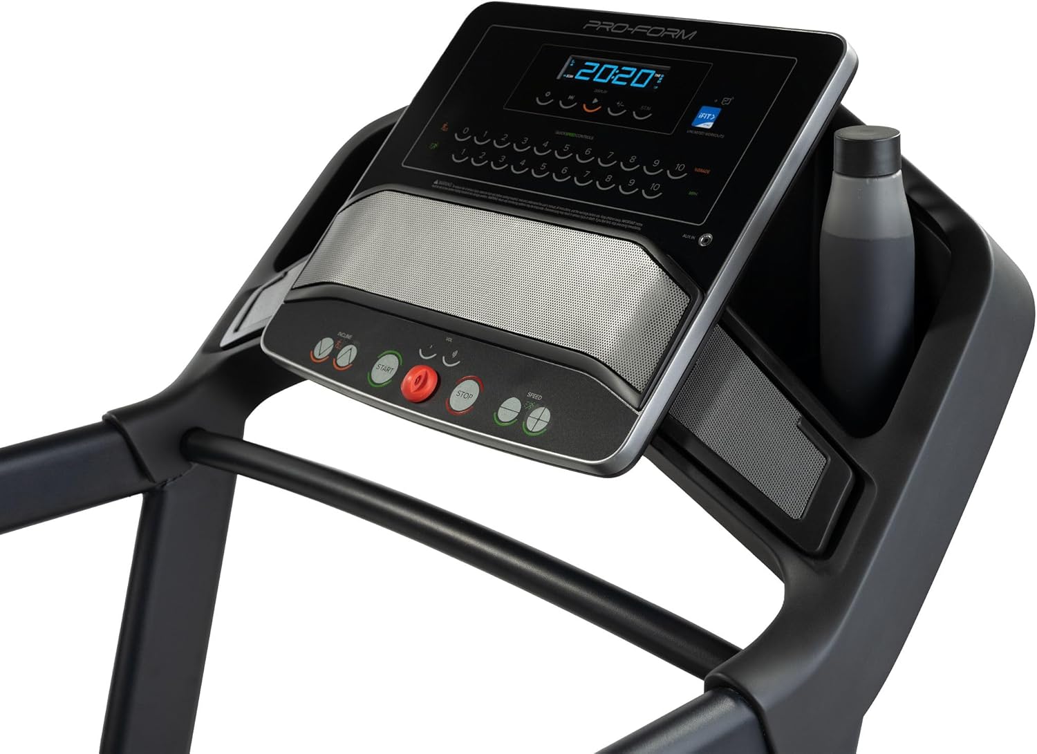 ProForm Carbon TL; Treadmill for Walking and Running with 5” Display, Built-in Tablet Holder and SpaceSaver Design