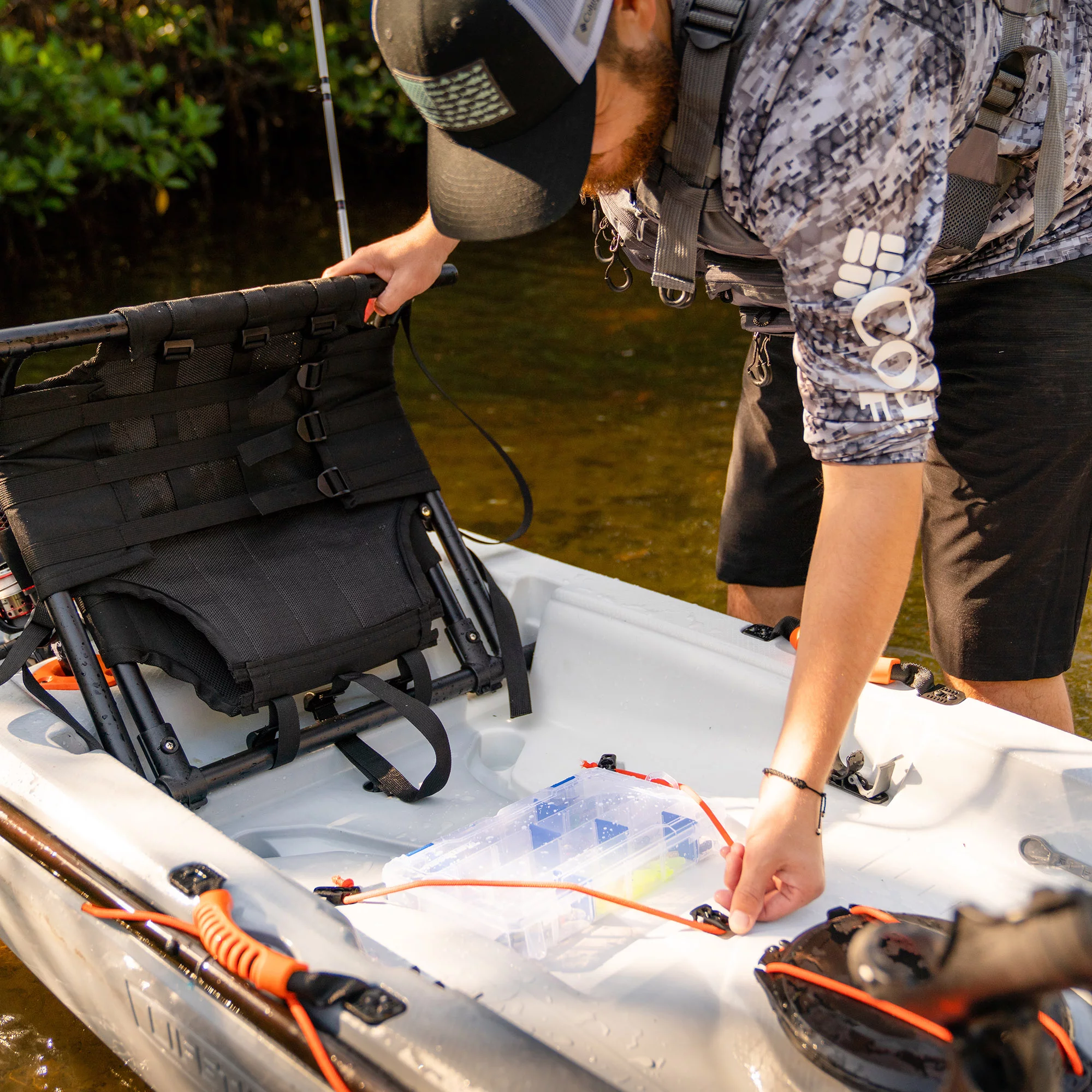 Lifetime Tamarack Pro 123 inch Sit-on-Top Kayak, Eclipse Fusion (91058)