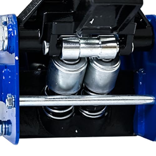 Heavy Duty 3 Ton Floor Jack, Steel Service Jack Quick Rise with Double Pump for Quick Lifting, Lifting Range 4"-21", Trolley Floor Jack Foot Model