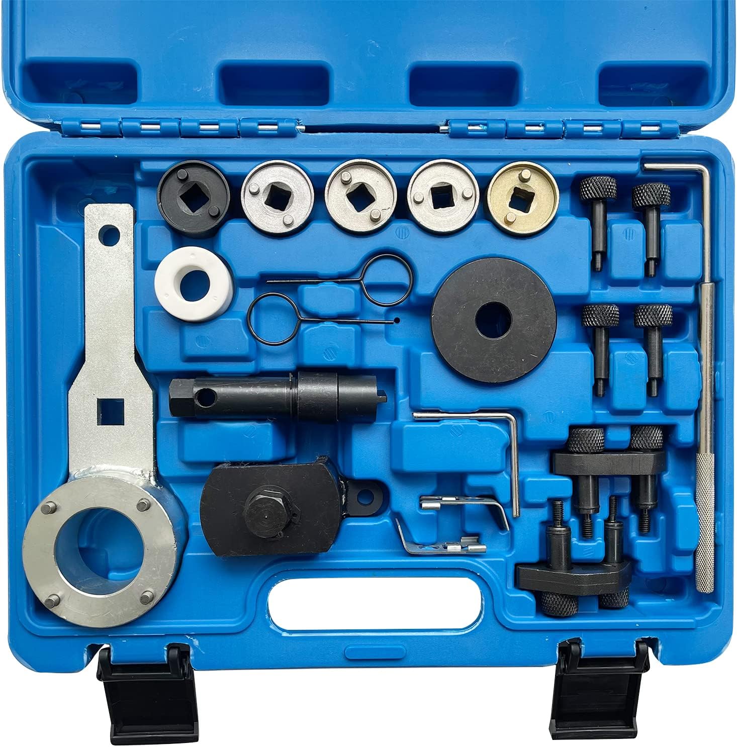 WAYCOJOY 22 Pcs Engine Camshaft Timing Tool Kit Compatible with Audi VAG VW 1.8 2.0 TSI TFSI 2006-2018 EA888 Engine T10352 T40196 T40271 T10368 T10354 T10355 T10060A T40011 T40098 T40267.