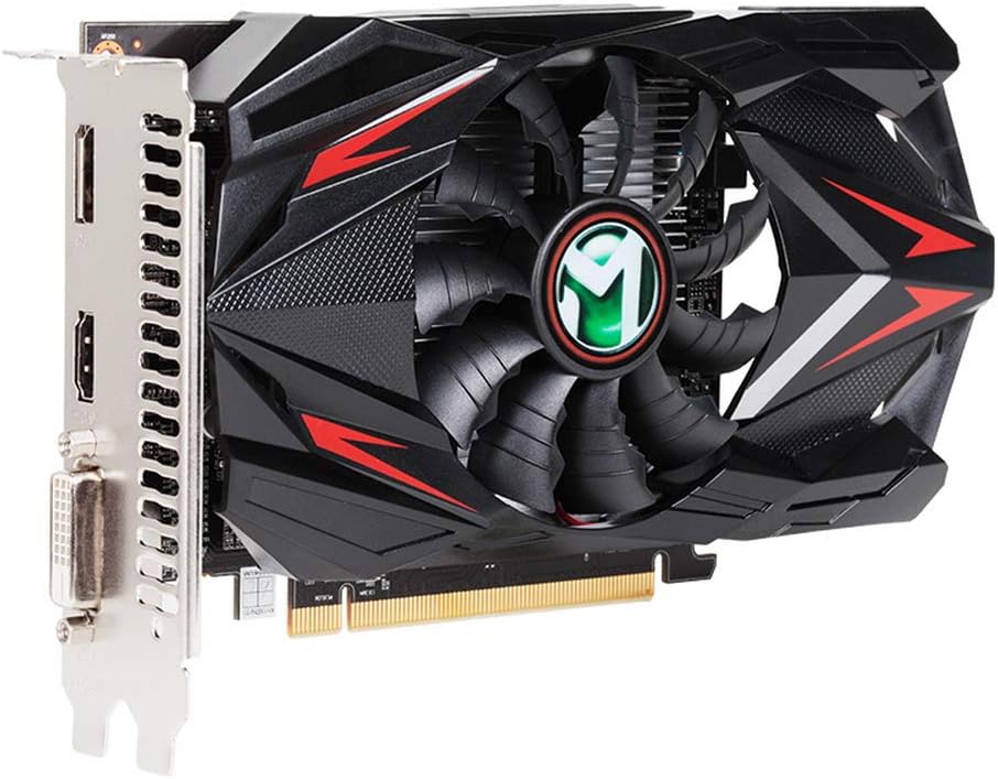 MAXSUN AMD Radeon RX 550 4GB GDDR5 ITX Computer PC Gaming Video Graphics Card GPU 128-Bit DirectX 12 PCI Express X16 3.0 DVI-D Dual Link, HDMI, DisplayPort