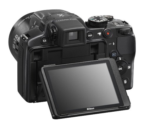 Nikon COOLPIX P510 16.1 MP CMOS Digital Camera with 42x Zoom NIKKOR ED Glass Lens and GPS Record Location (Red)