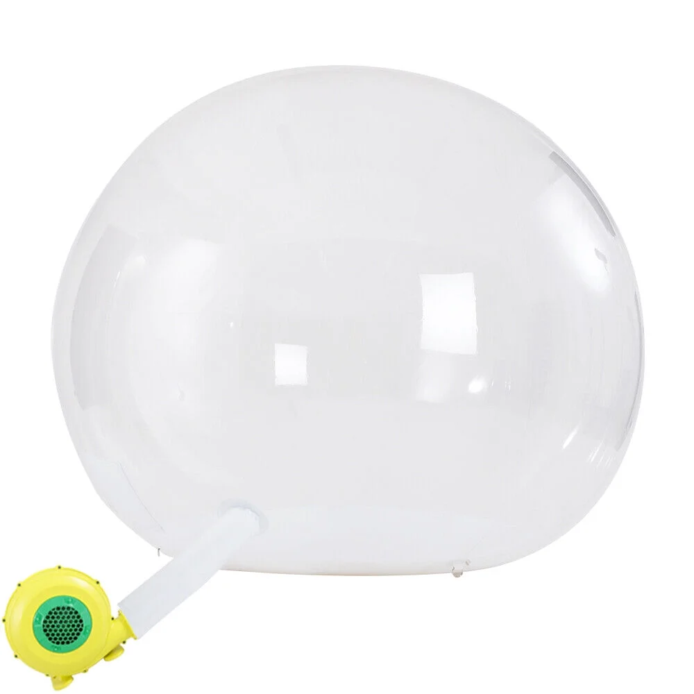 TFCFL 9.8ft Inflatable Bubble Tent PVC Clear for Outdoor Inflatable Dome Camping Bubble Tent Outdoor Rooftop