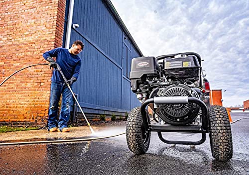 Simpson 61014 3500 PSI at 2.5 GPM Honda GX200 with AAA AX300 Axial Cam Pump Cold Water Professional Gas Pressure Washer PS61002-S