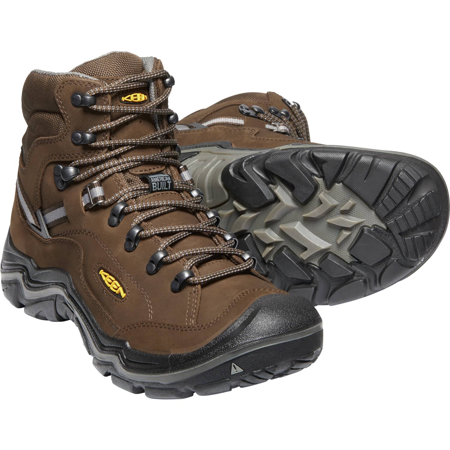 Keen Durand II Mid Waterproof Wide 10 , Cascade Brown/Gargoyle (Men&s)