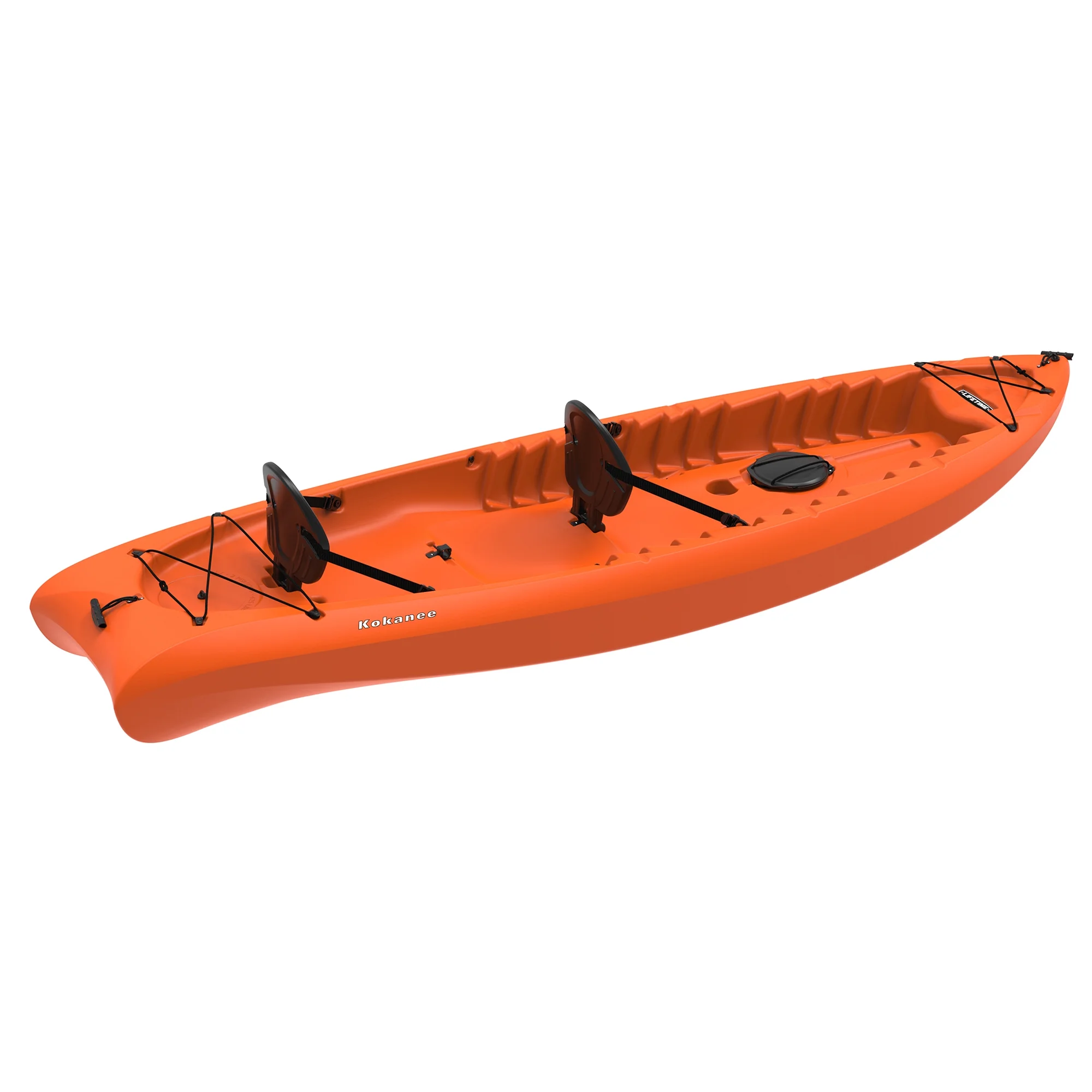 Lifetime Kokanee 10.5 ft Tandem Kayak, Orange (91044)
