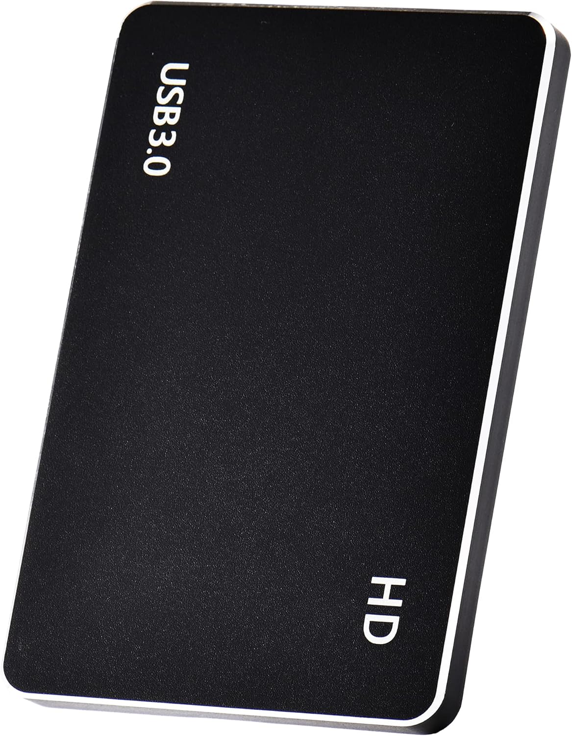 External Hard Drive 1TB 2TB Portable HDD High Speed USB 3.1 Hard Drive External for Mac, PC, Laptop A3(2TB Silver)