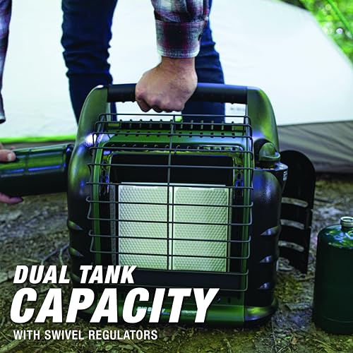 Mr. Heater 4,000-18,000 BTU Green Big Buddy Portable Liquid Propane Heater