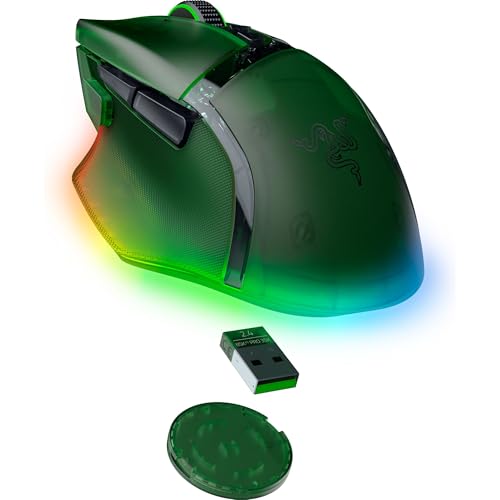 Razer Basilisk V3 Pro 35K Wireless Gaming Mouse: HyperScroll Tilt Wheel - 35K DPI Optical Sensor Gen 2-13 Customizable Controls - Chroma RGB - Optical Switches Gen 3 - Up to 140 Hr Battery - Black