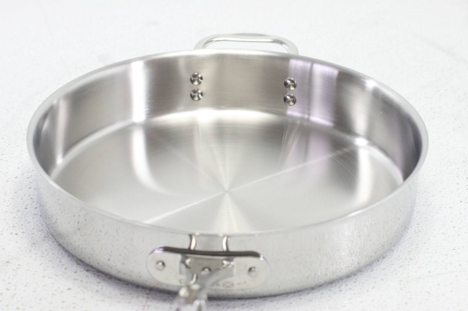 Calphalon Tri-Ply Stainless Steel 5-Quart Saute Pan with Cover