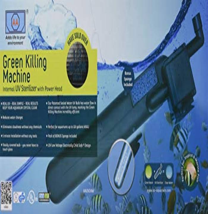 Green Killing Machine 24W Internal UV Sterilizer with Power Head