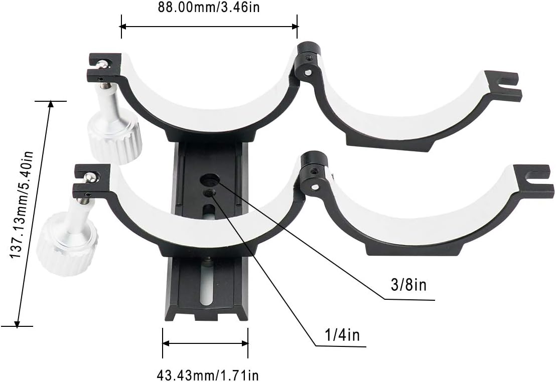 SVBONY SV503 Telescope, 70ED F6 Extra Low Dispersion Refractor OTA, Micro-Reduction Rap Focuser, for Astrophotography