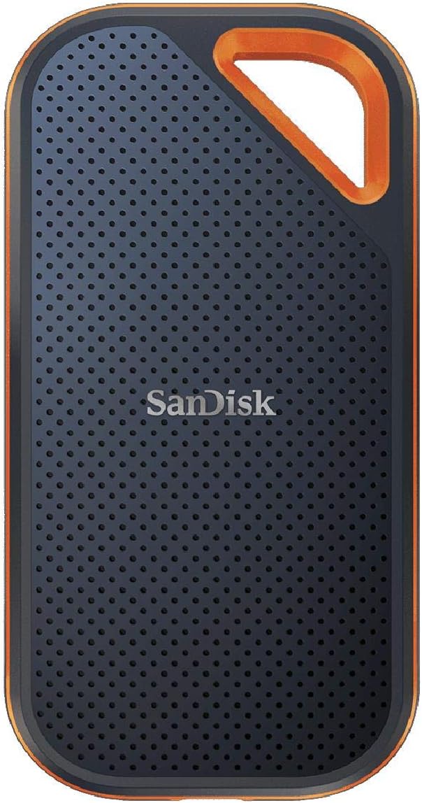SanDisk Extreme PRO Portable 1TB USB 3.2 Gen 2 Type-C External SSD V2, 2-Pack