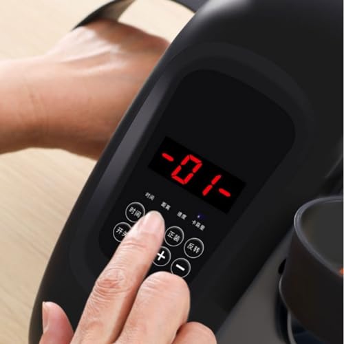 Exercise Bike Under Desk Bike Pedal Exerciser with Electronic Display for Legs and Arms Workout , Fully Assembled Electric Exercise Pedaler Rehabilitation Training Equipment for the Elderly Under Desk