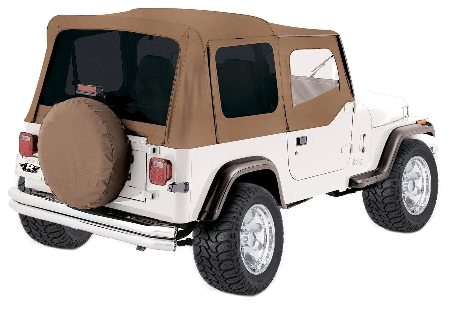 Rampage Jeep Wrangler Factory Replacement Soft Top - 99417