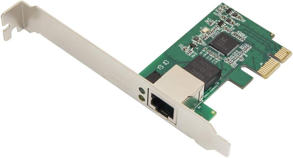 Dual 2.5 Gigabit Ethernet PCI-E Network Expansion Card RJ45 LAN Adapter Low Profile Bracket SD-PEX24066 Pack of 2
