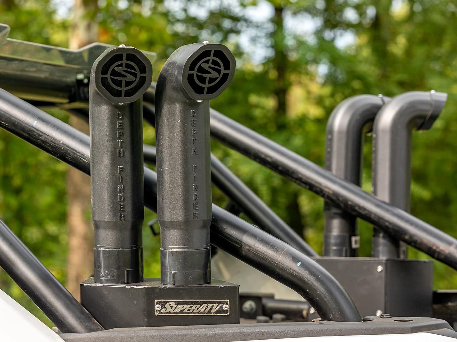 SuperATV Depth Finder Snorkel Kit for 2020+ Polaris RZR PRO XP | Includes Closed-Cell Silicone Sponge Gaskets | Raises Air Intake to Keep Water Out of Your Clutch, Engine, and Crankcase!