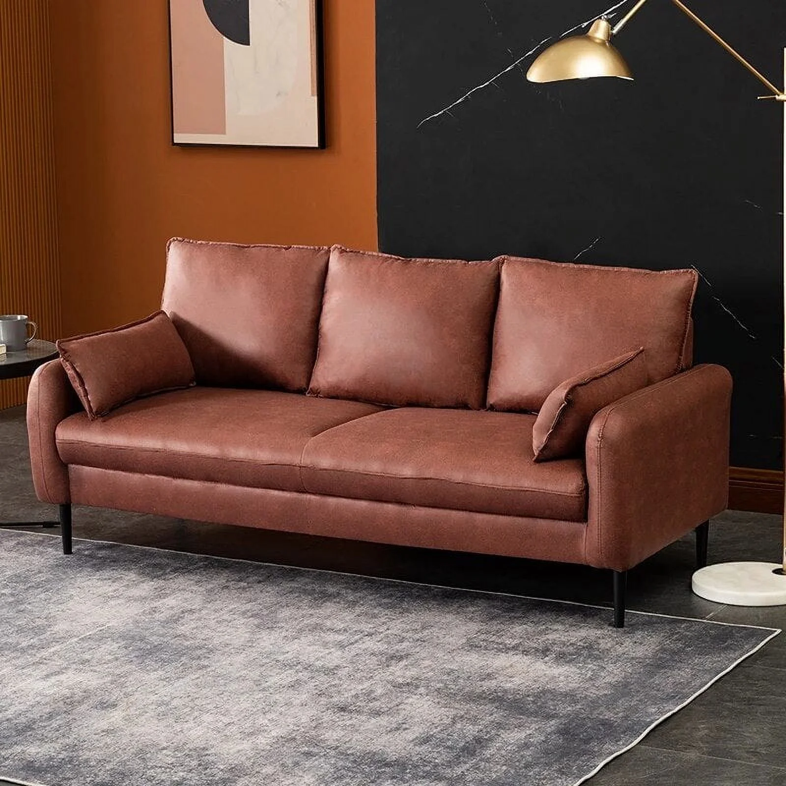 Nordic Chairs Sofa Couch Lounge Bedroom Sofa Lazy Modern Sofas Modernos Para Sala Furniture Living Room Sofa Set LQQ30XP