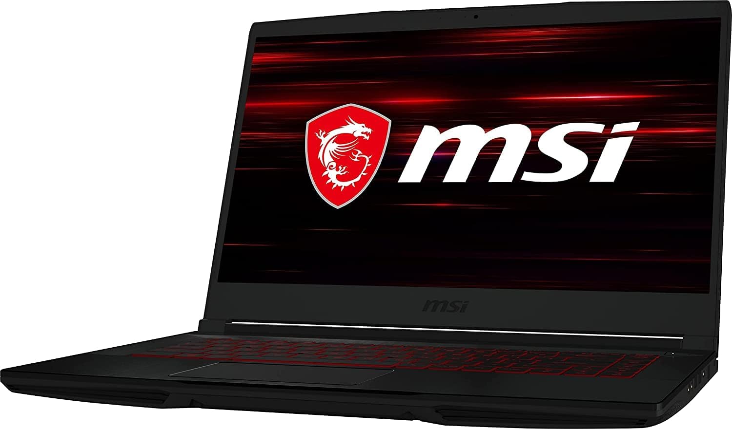 MSI 2022 Newest HP GF63 Gaming Laptop, 15.6" Full HD Display, Intel Core i5-10500H Processor, 16GB RAM, 1TB SSD, NVIDIA GeForce GTX 1650 Graphics, Backlit Keyboard, Wi-Fi 6, Windows 11 Home
