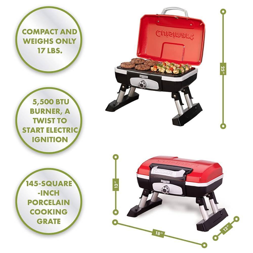 Cuisinart CGG-180TS Propane Gas Grill - Stainless Steel