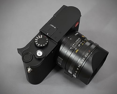 LIM'S Camera Thumb Support Grip 6061 Aluminum Handgrip for Leica Q3 [Black]