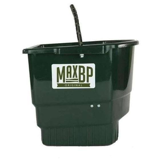 MaxBP Original Baseball and Softball Pitching Machine with 48 Wiffle Balls, Fastballs u0026 curveballs, 4
