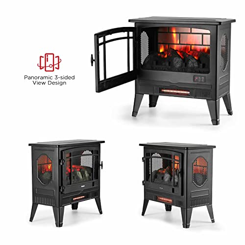 TURBRO Suburbs TS25 Infrared Electric Fireplace Stove