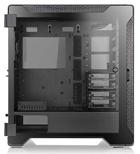 Thermaltake A500 Aluminum Tempered Glass ATX Mid Tower Gaming Computer Case with 3 Fans Pre-Installed CA-1L3-00M9WN-00