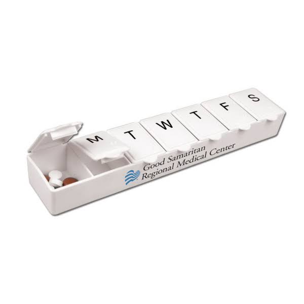 Jumbo 7 Day Pill Case #Pill7x